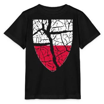 Armoiries de la Pologne - T-shirt bio MINI CREATOR Stanley/Stella Enfant - noir - Devant - Mikhail (115cm)