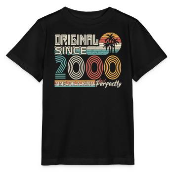2000 anniversary 2000 born in 2000 anniversary - Stanley/Stella MINI CREATOR Kids’ T-Shirt - black - Front - Mikhail (115cm)