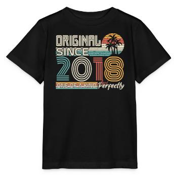 2018 anniversaire 2018 né en 2018 anniversaire - T-shirt bio MINI CREATOR Stanley/Stella Enfant - noir - Devant - Mikhail (115cm)