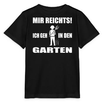 Garten - Stanley/Stella Kinder T-Shirt MINI CREATOR  - Schwarz - Vorne - Mikhail (115cm)
