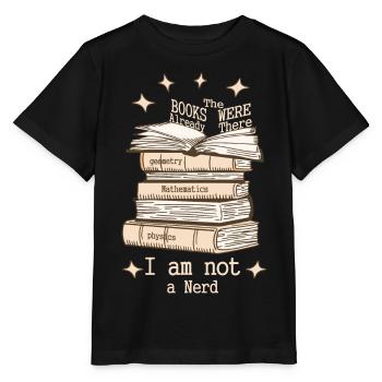 Je ne suis pas un nerd - T-shirt bio MINI CREATOR Stanley/Stella Enfant - noir - Devant - Mikhail (115cm)