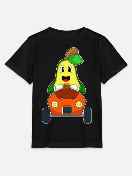 Avocado Auto - Stanley/Stella Kinder T-Shirt MINI CREATOR  - Schwarz