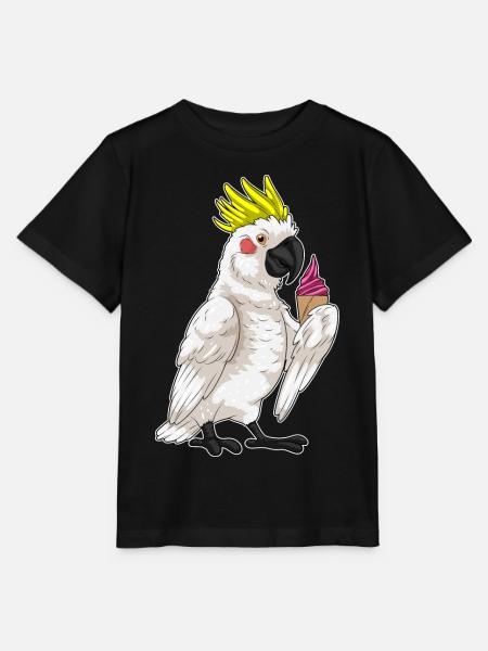 Papagei Waffeleis - Stanley/Stella Kinder T-Shirt MINI CREATOR - Schwarz