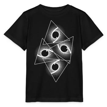 Magic Eyes Magic - Stanley/Stella MINI CREATOR Kids’ T-Shirt - black - Front - Mikhail (115cm)