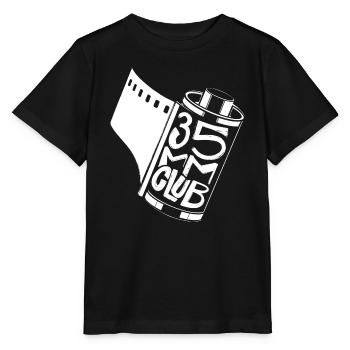 35mm film - Stanley/Stella MINI CREATOR Kids’ T-Shirt - black - Front - Mikhail (115cm)