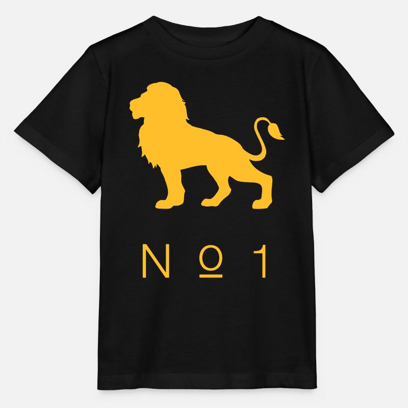Le succès de son objectif Lion T-shirt errreichen - T-shirt bio MINI CREATOR Stanley/Stella Enfant - noir