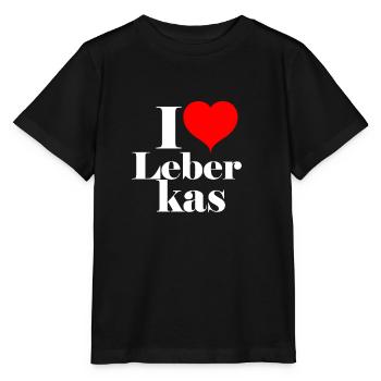 Leberkäse - Stanley/Stella Kinder T-Shirt MINI CREATOR  - Schwarz - Vorne - Mikhail (115cm)
