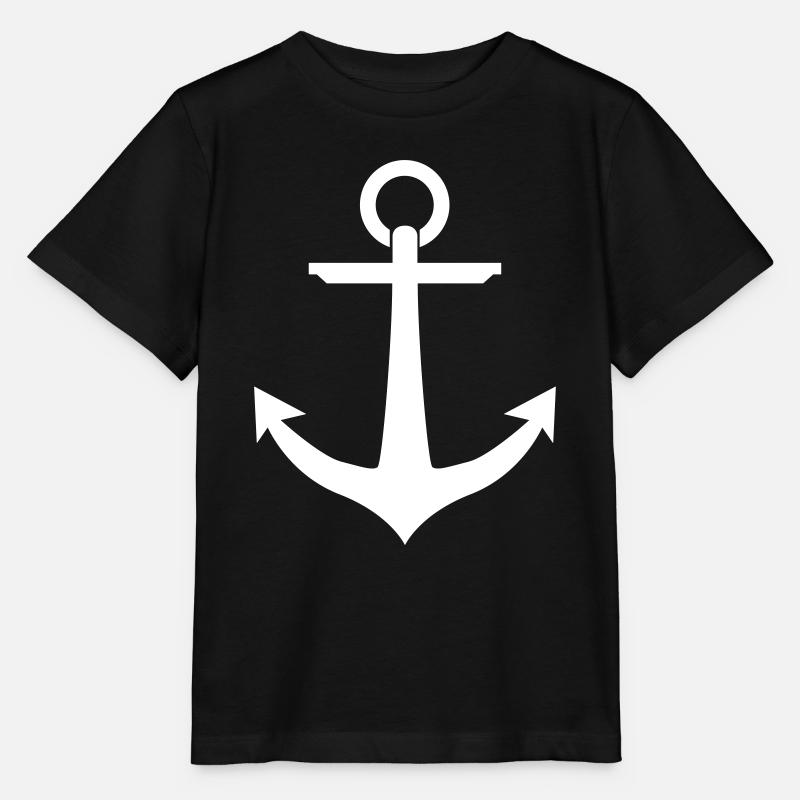 Ancre / Anchor - T-shirt bio MINI CREATOR Stanley/Stella Enfant - noir
