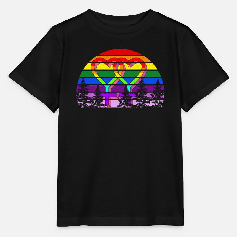 Lgbt - T-shirt bio MINI CREATOR Stanley/Stella Enfant - noir