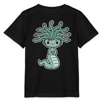Medusa - Stanley/Stella MINI CREATOR Kids’ T-Shirt - black - Front - Mikhail (115cm)