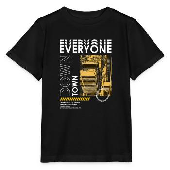 Downtown Streetwear - Stanley/Stella Kinder T-Shirt MINI CREATOR  - Schwarz - Vorne - Mikhail (115cm)