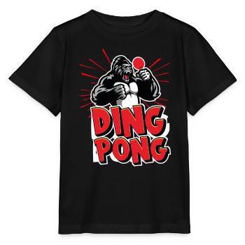 Ding pong - T-shirt bio MINI CREATOR Stanley/Stella Enfant - noir - Devant - Mikhail (115cm)