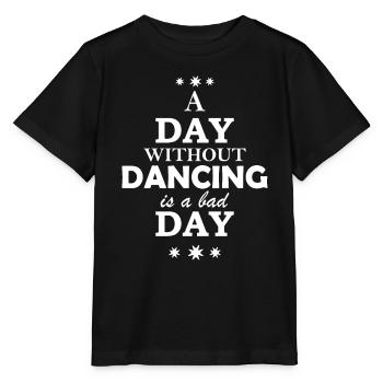 Dancing Dance Music - Stanley/Stella MINI CREATOR Kids’ T-Shirt - black - Front - Mikhail (115cm)