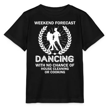 Dancing Dance Music - Stanley/Stella MINI CREATOR Kids’ T-Shirt - black - Front - Mikhail (115cm)