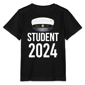 Remise des diplômes de la classe 2024 Fête de remise des diplômes du lycée - T-shirt bio MINI CREATOR Stanley/Stella Enfant - noir - Devant - Mikhail (115cm)