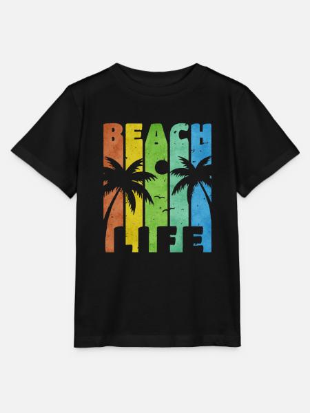 Strandleben - Stanley/Stella Kinder T-Shirt MINI CREATOR - Schwarz