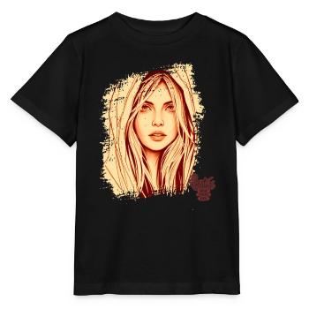 Positive Denkstimmung Leben, Positives Denken - Stanley/Stella Kinder T-Shirt MINI CREATOR  - Schwarz - Vorne - Mikhail (115cm)