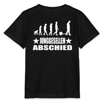 Junggesellenabschied - Stanley/Stella Kinder T-Shirt MINI CREATOR  - Schwarz - Vorne - Mikhail (115cm)