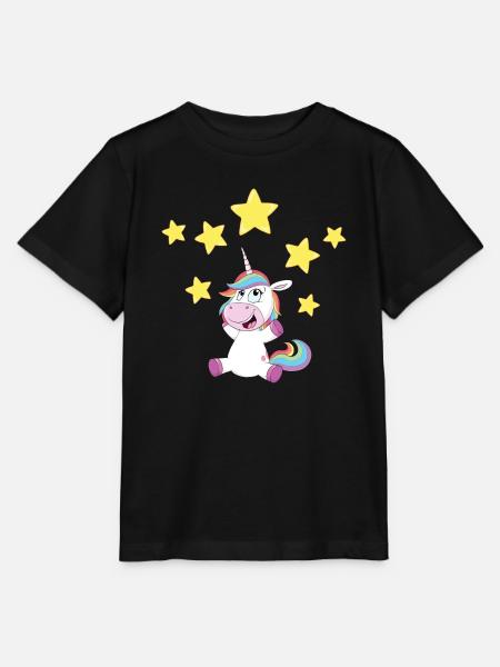 Einhorn - Stanley/Stella Kinder T-Shirt MINI CREATOR - Schwarz