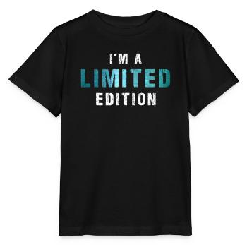Je suis une édition limitée - T-shirt bio MINI CREATOR Stanley/Stella Enfant - noir - Devant - Mikhail (115cm)