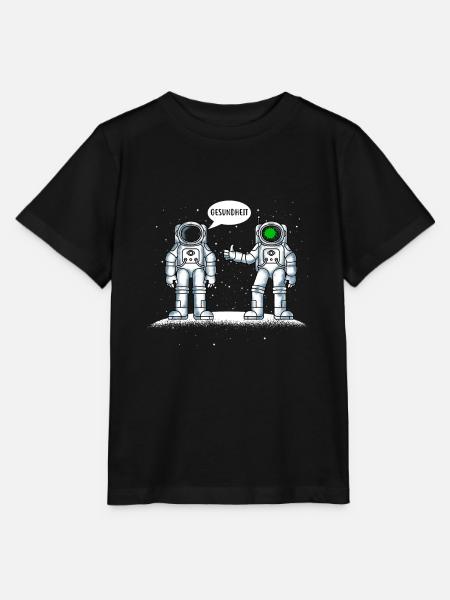 Gesundheit / Astronaut / Geschenk - Stanley/Stella Kinder T-Shirt MINI CREATOR  - Schwarz