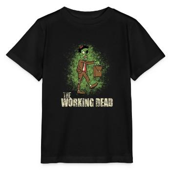Morts / bourreau de travail / cadeaux de travail - T-shirt bio MINI CREATOR Stanley/Stella Enfant - noir - Devant - Mikhail (115cm)