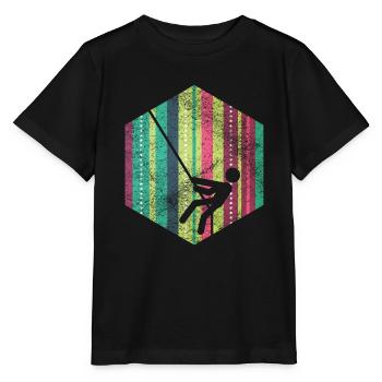 grimper grimpeur cadeau bouldering bouldering - T-shirt bio MINI CREATOR Stanley/Stella Enfant - noir - Devant - Mikhail (115cm)
