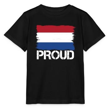 Pride flag flag home origin holland png - Stanley/Stella MINI CREATOR Kids’ T-Shirt - black - Front - Mikhail (115cm)