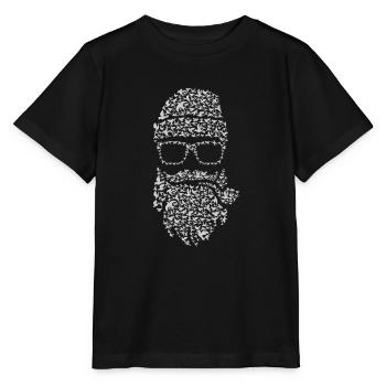Birds Beard - Stanley/Stella Kinder T-Shirt MINI CREATOR  - Schwarz - Vorne - Mikhail (115cm)