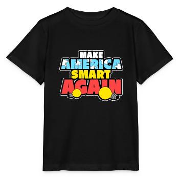 MAAK AmericasMart AMERIKA OPNIEUW - Stanley/Stella Kinder-T-shirt MINI CREATOR  - zwart - Voor - Mikhail (115cm)