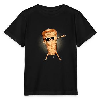Dabbender brochette de kebab Dab - T-shirt bio MINI CREATOR Stanley/Stella Enfant - noir - Devant - Mikhail (115cm)