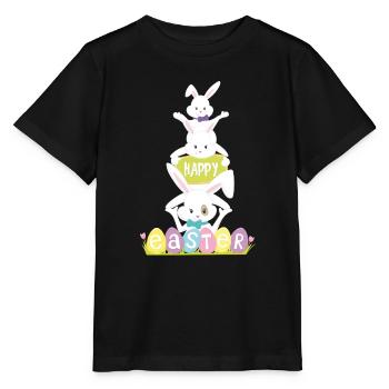 Heureux oriental - T-shirt bio MINI CREATOR Stanley/Stella Enfant - noir - Devant - Mikhail (115cm)