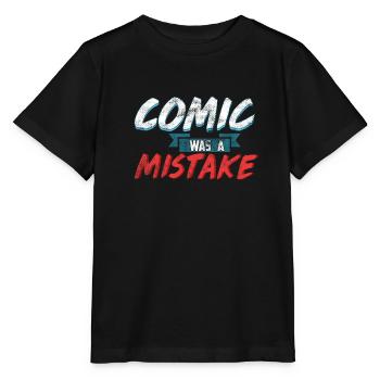 Der Witz war ein Fehler - Stanley/Stella Kinder T-Shirt MINI CREATOR  - Schwarz - Vorne - Mikhail (115cm)