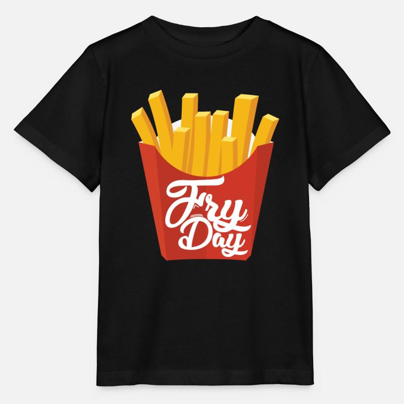 Frites Frites - T-shirt bio MINI CREATOR Stanley/Stella Enfant - noir