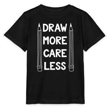 Drawing - Painting - Artist - Pen - Gift - Stanley/Stella MINI CREATOR Kids’ T-Shirt - black - Front - Mikhail (115cm)