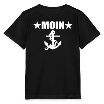 Moin - Stanley/Stella Kinder T-Shirt MINI CREATOR  - Schwarz - Vorne - Mikhail (115cm)