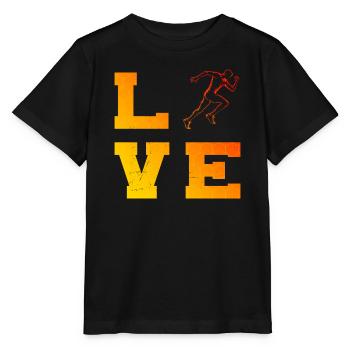 Course à pied pour hommes Fitness pour femmes Course de fond - T-shirt bio MINI CREATOR Stanley/Stella Enfant - noir - Devant - Mikhail (115cm)