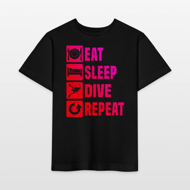 Plongée Libre Plongée Plongeur Plongée Plongée Plongée Plongée T-shirt bio MINI CREATOR Stanley/Stella Enfant