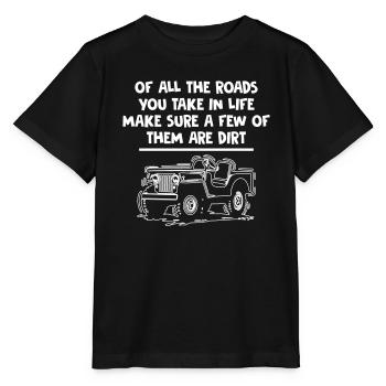 Jeeps - T-shirt bio MINI CREATOR Stanley/Stella Enfant - noir - Devant - Mikhail (115cm)