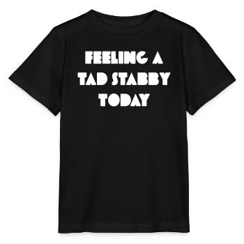 Lustiges Zitat - Stanley/Stella Kinder T-Shirt MINI CREATOR  - Schwarz - Vorne - Mikhail (115cm)