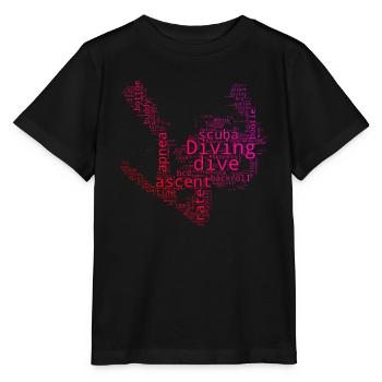 Scuba Diver Scuba Diver Scuba Diver Diving - T-shirt bio MINI CREATOR Stanley/Stella Enfant - noir - Devant - Mikhail (115cm)
