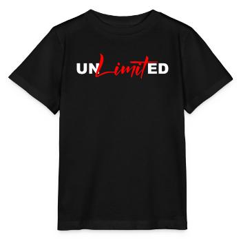 Illimité - Mode urbaine - T-shirt bio MINI CREATOR Stanley/Stella Enfant - noir - Devant - Mikhail (115cm)