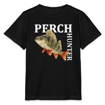 Pêche à la perche - T-shirt bio MINI CREATOR Stanley/Stella Enfant - noir - Devant - Mikhail (115cm)