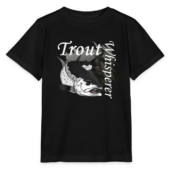 Truites murmureurs - T-shirt bio MINI CREATOR Stanley/Stella Enfant - noir - Devant - Mikhail (115cm)