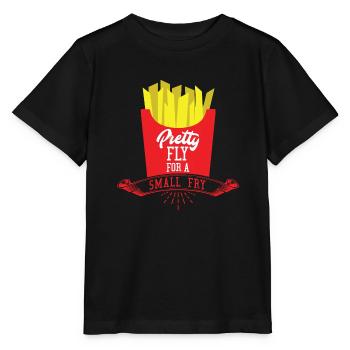 Français Pretty Fly - T-shirt bio MINI CREATOR Stanley/Stella Enfant - noir - Devant - Mikhail (115cm)