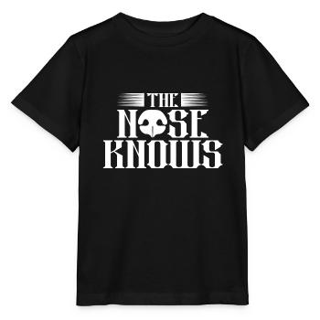 Le nez Knows - T-shirt bio MINI CREATOR Stanley/Stella Enfant - noir - Devant - Mikhail (115cm)