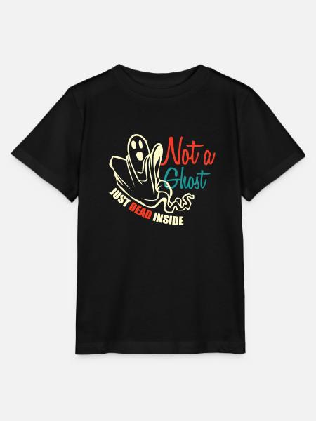 not a ghost - Stanley/Stella Kinder T-Shirt MINI CREATOR - Schwarz