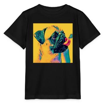 Pop-Art - Stanley/Stella Kinder T-Shirt MINI CREATOR  - Schwarz - Vorne - Mikhail (115cm)