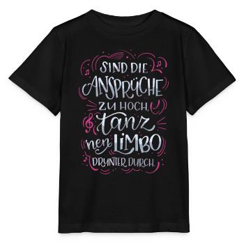 Limbo Tanzen - Stanley/Stella Kinder T-Shirt MINI CREATOR  - Schwarz - Vorne - Mikhail (115cm)