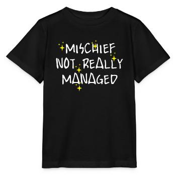 Unfug nicht wirklich geschafft lustig sarkastisch - Stanley/Stella Kinder T-Shirt MINI CREATOR  - Schwarz - Vorne - Mikhail (115cm)